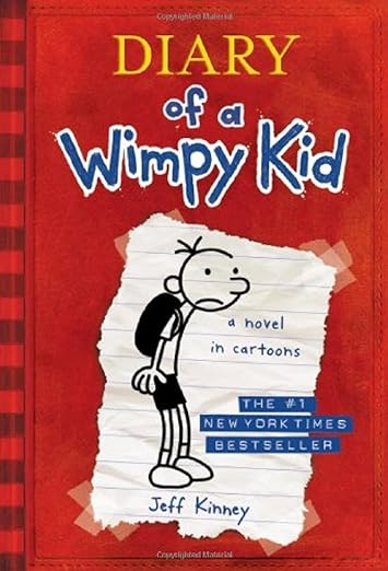 Book Cover: Diary of a Wimpy Kid, Book 1