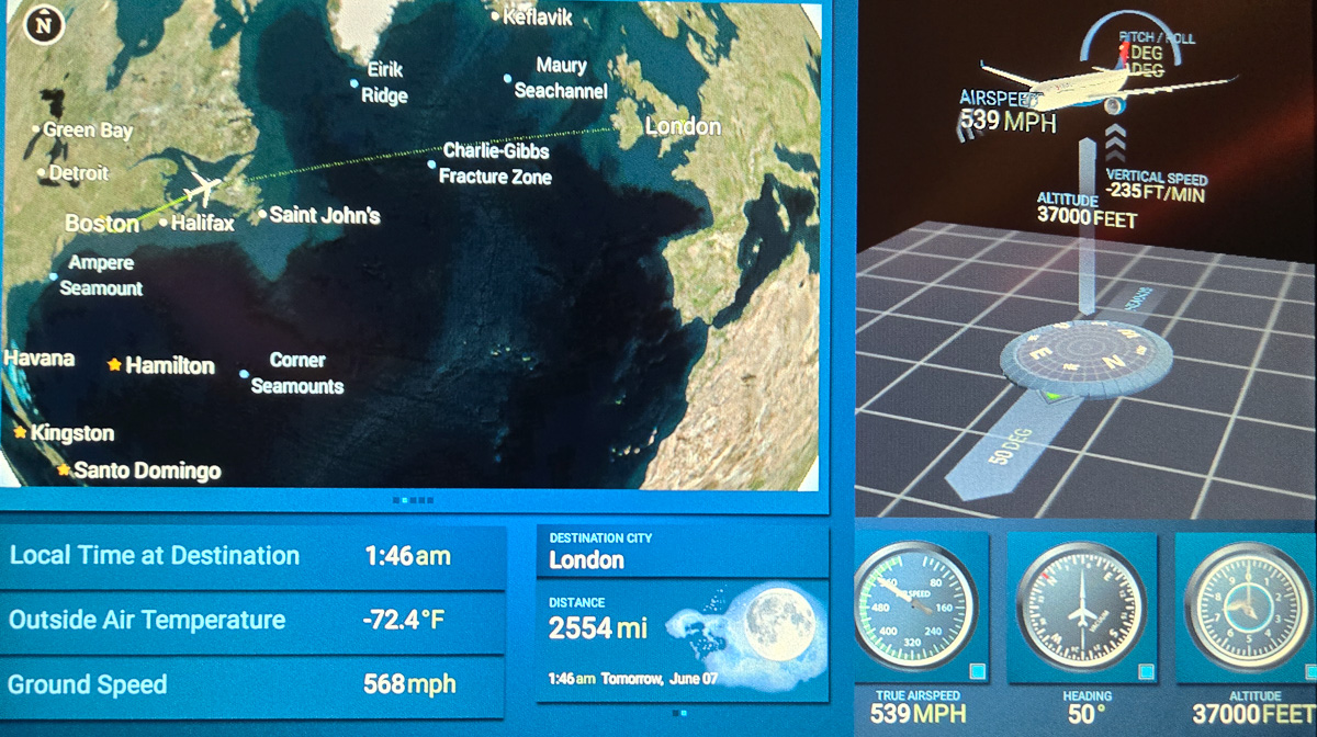Cruising at 540mph
