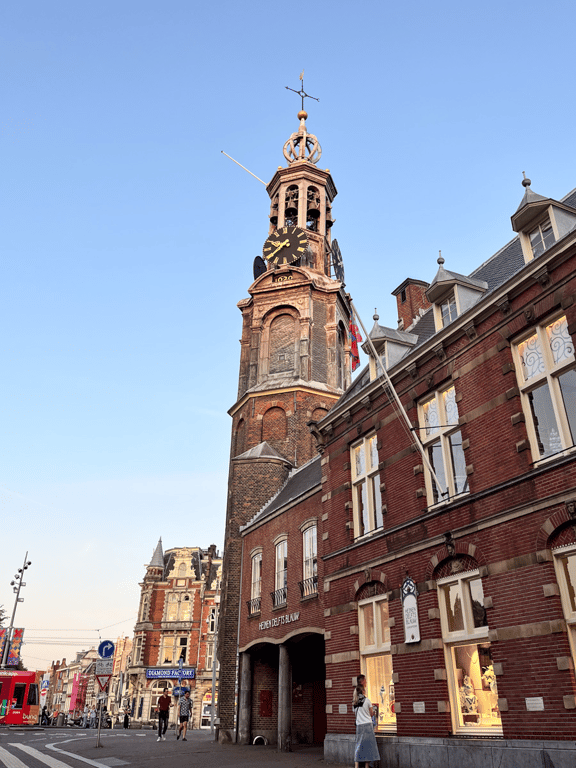 Old buildings in Amsterdam
