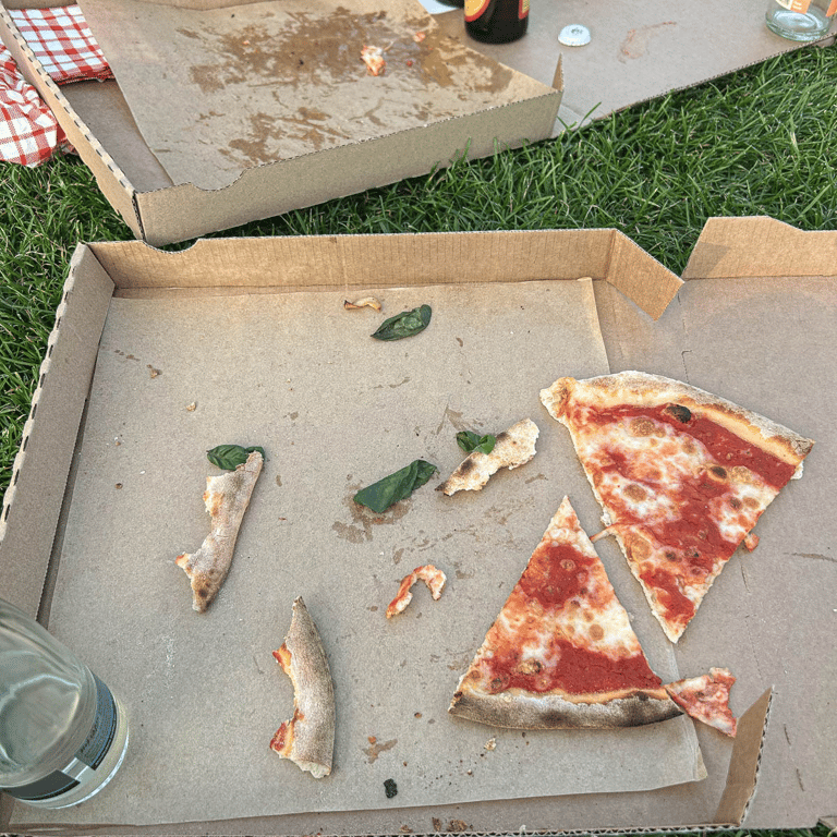 No pizza left