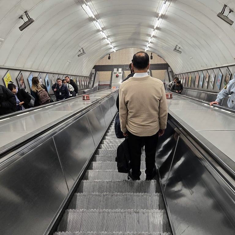 The kids first experience riding the tube