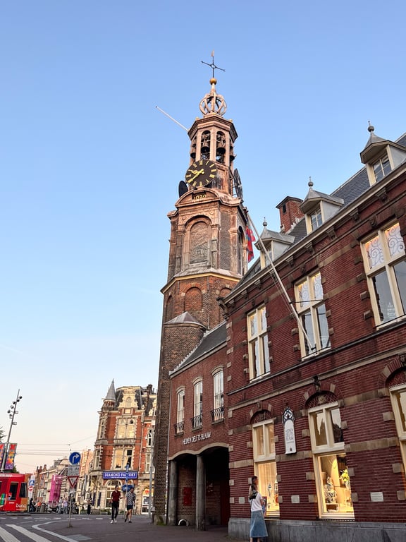 Old buildings in Amsterdam