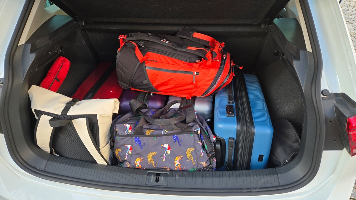Rental Car Trunk