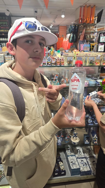 A bottle of 'Intense' water