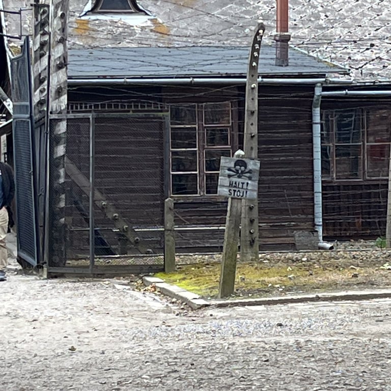 Buildings at Auschwitz I
