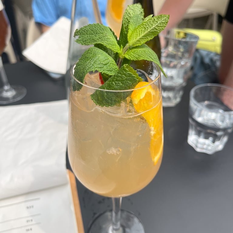 Cocktail at lunch