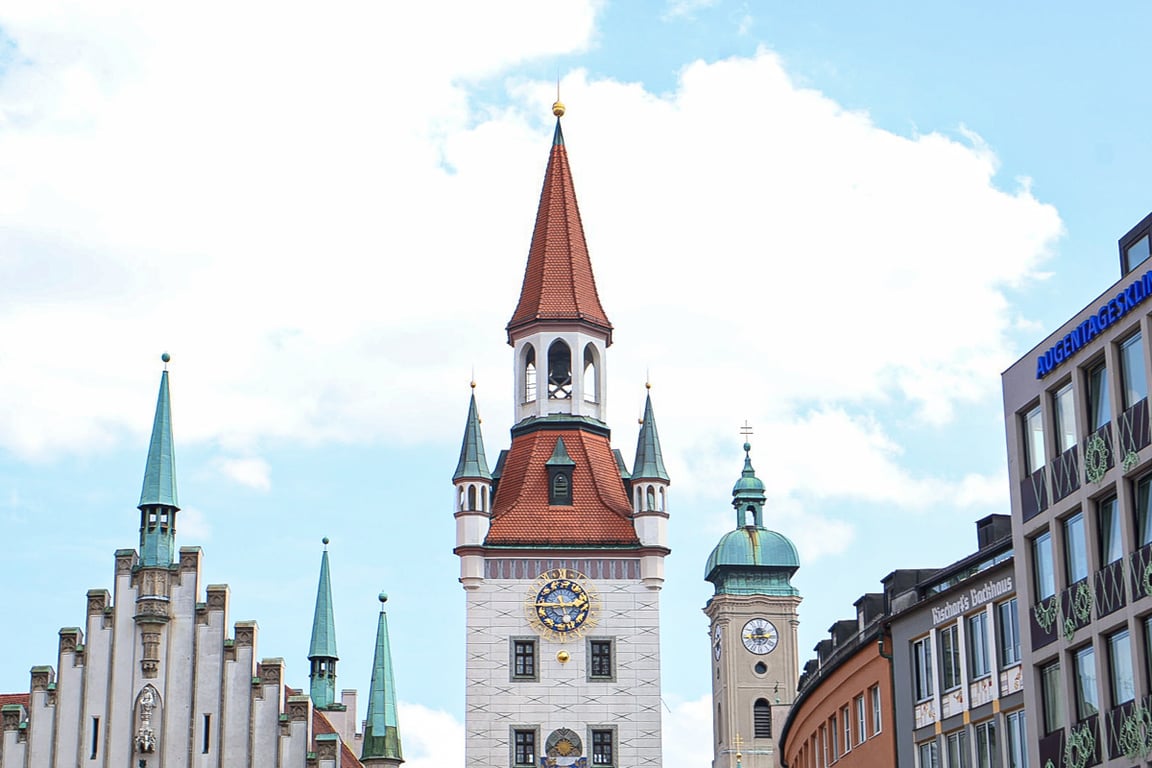 Munich's old townhall