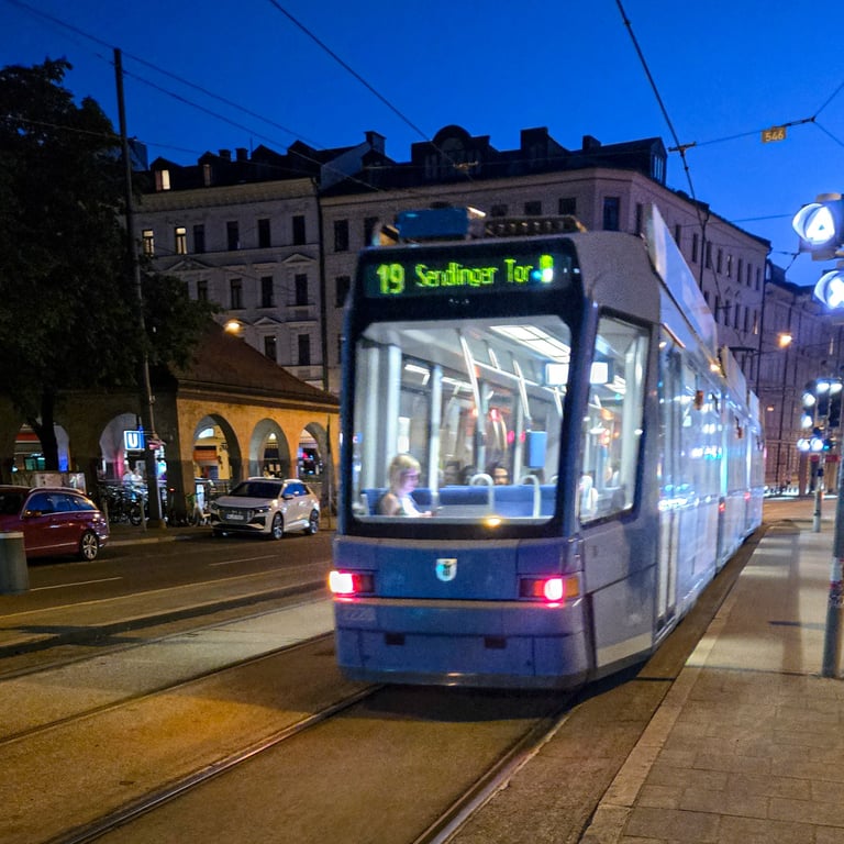 Tram in Munich