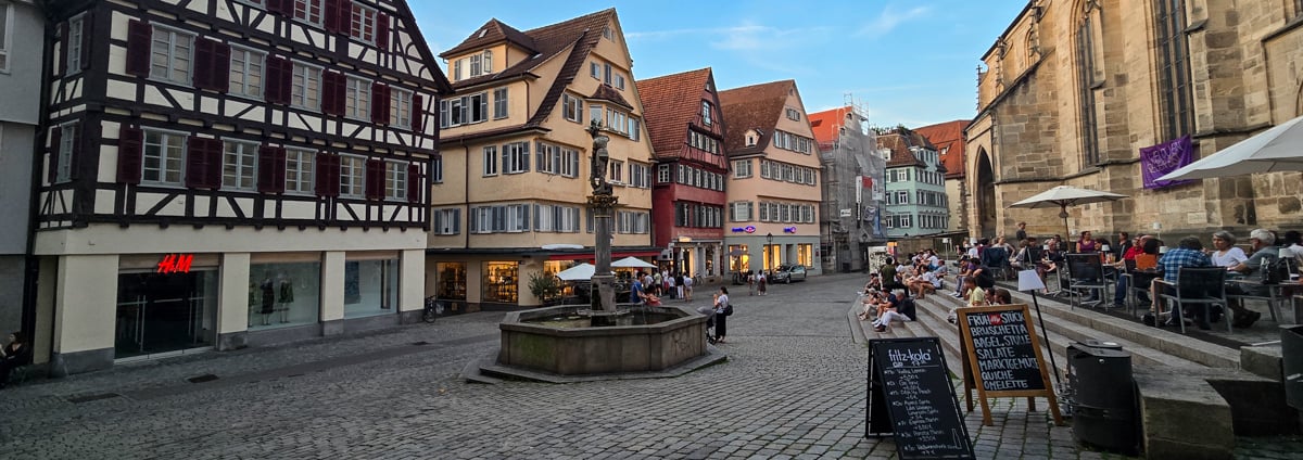 A view of Tübingen Altstadt