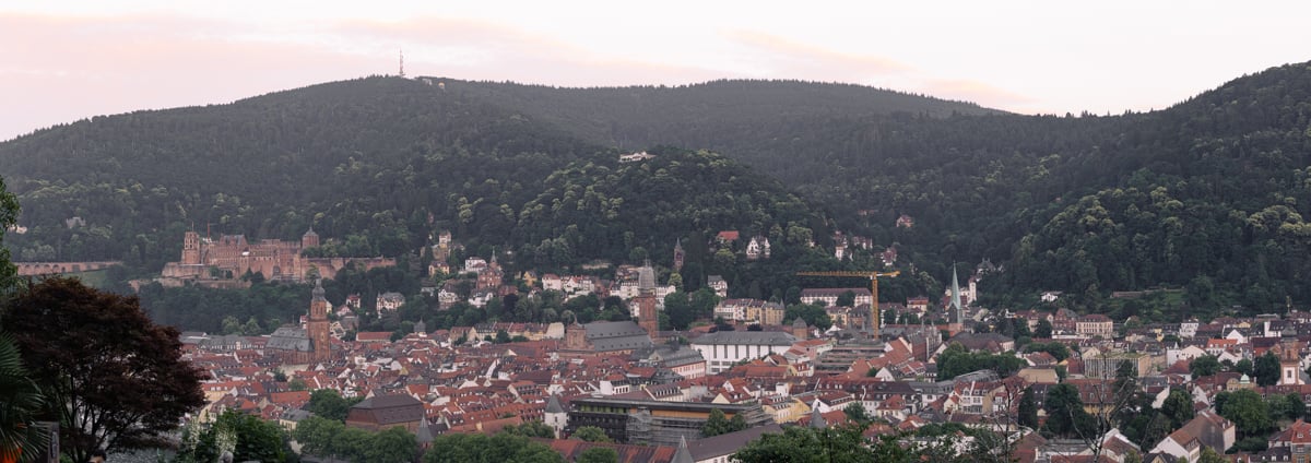 A view of Heidelberg from across the river