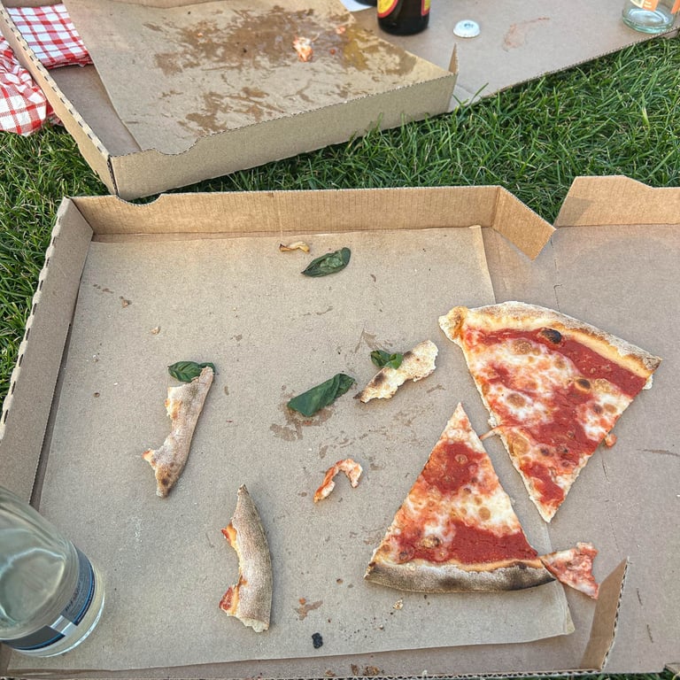 No pizza left