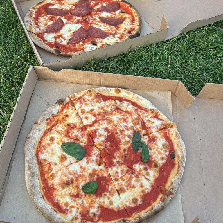 Pizza we took to the park