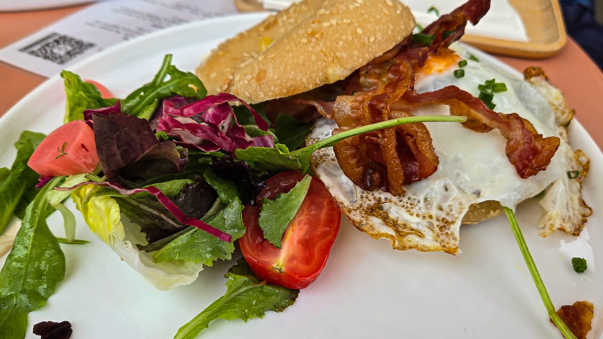 Delicious Breakfast Sandwich